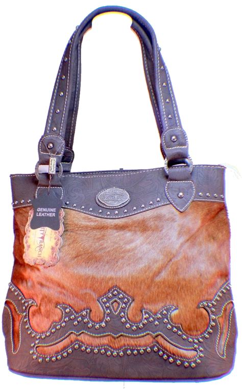 cowhide leather handbags